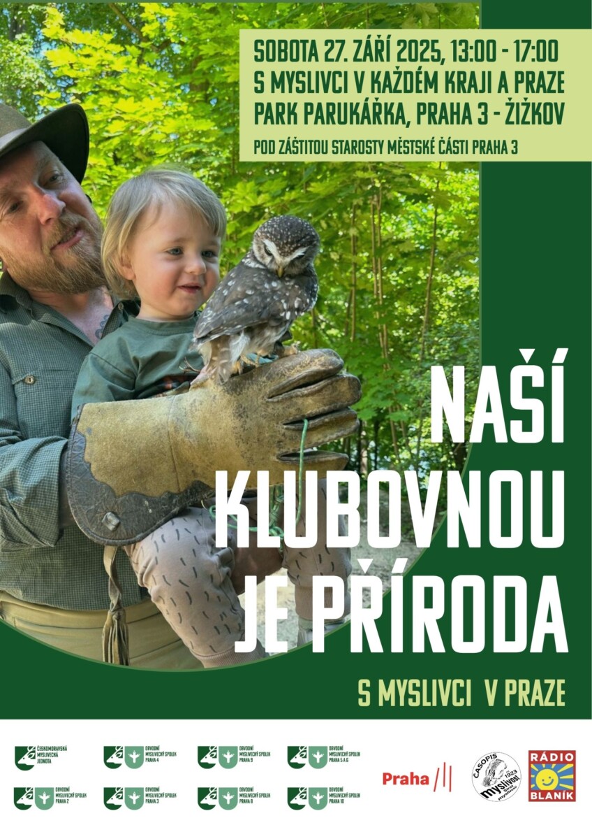 Přijďte se podívat dne 27. 9. 2025 do parku Parukářka